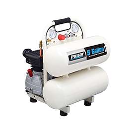 PULSAR PCE6050T Portable Air Compressor, 5 gal Tank, 3.5 hp, 120 V, 115 psi Pressure, 5.2 cfm Air