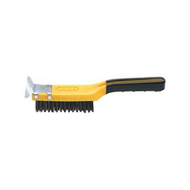 ALLWAY TOOLS SB411 Wire Brush, Carbon Steel Bristle, 12 in OAL