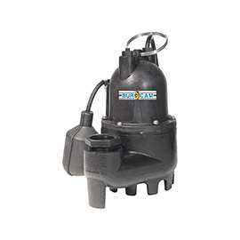 Burcam 300608Z Sump Pump, 7 A, 115 V, 0.33 hp, 1-1/2 in Outlet, 18 ft Max Head, 225 gph, Iron