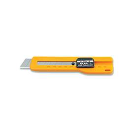 OLFA 9038 Utility Knife, 18 mm W Blade, Stainless Steel Blade