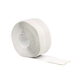 M-D 93203 Wall Base, 20 ft L, 4 in W, Vinyl, White