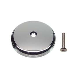 Danco 89052 Overflow Plate, Plastic/Stainless Steel, Chrome