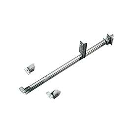 Knape & Vogt 1175P ZC 24 Drawer Slide, 50 lb Weight Capacity, Steel, Zinc