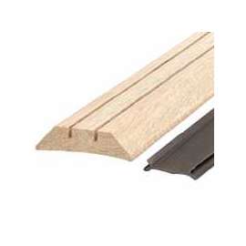 M-D 11783 Threshold with Seal, 36 in L, 3-1/2 in W, Hardwood, Unfinished