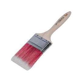 Linzer WC 1160-4 Paint Brush, 4 in W, 3-1/2 in L Bristle, Polyester Bristle, Beaver Tail Handle
