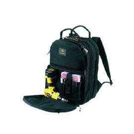 CLC 1132 Backpack, 13 in W, 9 in D, 17-1/2 in H, 75-Pocket, Polyester, Black