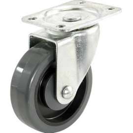 4"Poly Swiv Plat Caster