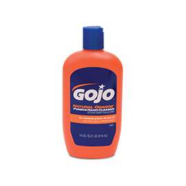 GOJO 0957-12 Hand Cleaner, Liquid, Citrus, 14 oz Squeeze Bottle