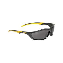 DeWALT DPG96-2C Safety Glasses, Hard-Coated Lens, Polycarbonate Lens, Full Frame, Black/Yellow Frame
