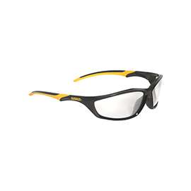 DeWALT DPG96-1C Safety Glasses, Hard-Coated Lens, Polycarbonate Lens, Full Frame, Black/Yellow Frame
