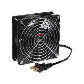 Imperial KK0151 Circulating Fan, 110 V, 3000 rpm Speed, Black