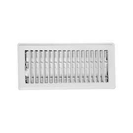 Imperial RG0283 Floor Register, Steel, White, Painted/Powder-Coated