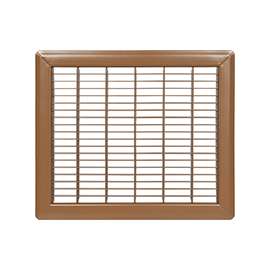 Imperial RG1109 Air Grille, 6 in L, 12 in W, Steel, Brown