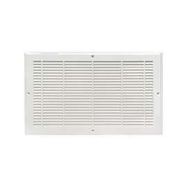 Imperial RG2298 Return Air Grille, 12-1/4 in L, 7-1/4 in W, Polystyrene, White