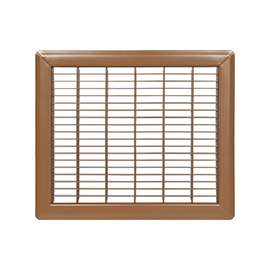 Imperial RG1229 Air Grille, 8 in L, 24 in W, Steel, Brown