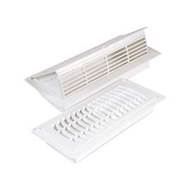 Imperial RG3052 Floor Register, Polystyrene, White