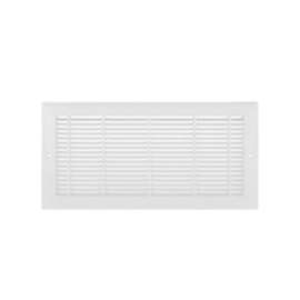 Imperial RG3012 Sidewall Grille, 19-1/4 in L, 7-1/4 in W, Polystyrene, White