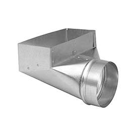 Imperial GV0613 Angle Boot, 3-1/4 in L, 10 in W, 5 in H, 90 deg Angle, Steel, Galvanized
