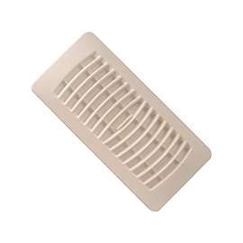 Imperial RG1461 Floor Register, Polystyrene, Almond
