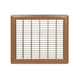 Imperial RG1191 Air Grille, 8 in L, 12 in W, Steel, Brown