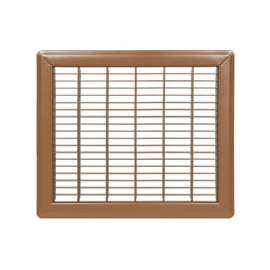 Imperial RG0625 Air Grille, 10 in L, 12 in W, Steel, Brown