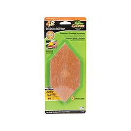 Gator Zip 7187 Refill Sheet, 6 in L, 3 in W, Extra Fine, Fine, Medium, 80 Grit, Aluminum Oxide Abrasive