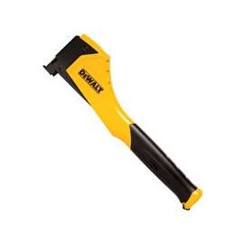 DeWALT DWHTHT450 Hammer Tacker, 150 Magazine, 27/64 in W Crown, 1/2 to 9/16 in L Leg, Black/Orange