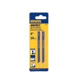 IRWIN 3071412 Jig Saw Blade, 4 in L, 10 TPI