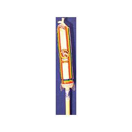 Chickasaw 11008L Wet Mop with Hanger, 8 oz Headband, 59 in L, Cotton/Yarn Mop Head, Metal Handle