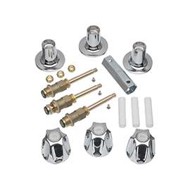 Danco 39619 Tub/Shower Remodeling Kit, Chrome