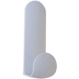 2PK WHT Adhes Tall Hook