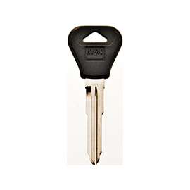 HY-KO 12005H65 Key Blank, Brass, Nickel, For: Ford, Lincoln, Mercury Vehicles
