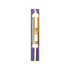 Zephyr Z-Ray 11616L Deck Mop, 16 oz Headband, 48 in L, Synthetic Mop Head