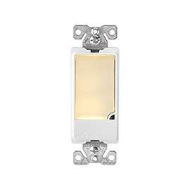 Eaton Cooper Wiring Patrol Series 7737V-BOX Night Light, 15 A, 120 V, 1 W, 3-Lamp, LED Lamp, Ivory Light, PVC Fixture