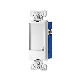 Eaton Cooper Wiring Patrol Series 7737W-K Night Light, 120 V, 1 W, 3-Lamp, LED Lamp, White Light, 140 Lumens
