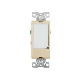 Eaton Cooper Wiring Patrol Series 7737LA-BOX Night Light, 15 A, 120 V, 1 W, 3-Lamp, LED Lamp, Light Almond Light
