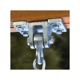 PLAYSTAR PS 7576 Swing Hanger, Steel, Galvanized, For: Wood Swing Beams