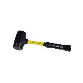 Power Drive Dead Blow Hammers, 2 lb Head, Yellow