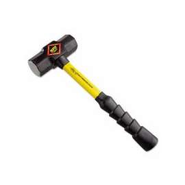 Blacksmith's Double-Face Steel-Head Sledge Hammer, 4 lb, 14 in SG Grip Handle