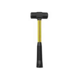 Blacksmith's Double-Face Steel-Head Sledge Hammer, 6 lb, 16 in SG Grip Handle