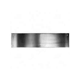Schlage C8400PA28 6X34 Kick Plate, 34 in L, 6 in W, Aluminum, Anodized