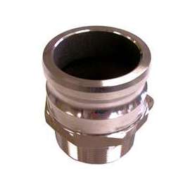 ABBOTT RUBBER QF-200-DC Hose Coupling, 2 in, MNPT, Die-Cast Aluminum