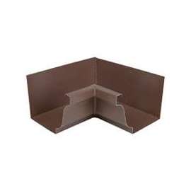 Amerimax 2520119 Gutter Miter, Aluminum, Brown