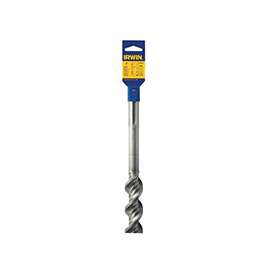 IRWIN 323023ZR Hammer Drill Bit, 1-1/4 in Dia, 15 in OAL, Twist Flute, 4-Flute, 5 in Dia Shank, SDS Max Shank