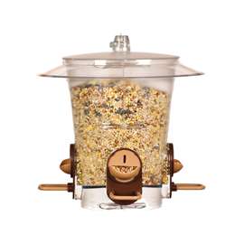 Perky-Pet 733 Hopper Bird Feeder, 2.25 lb Seed
