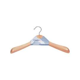 Simple Spaces Premium Coat Hanger, Wood, Natural