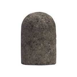 Gemini Plug Round Tips, 2 in Dia, 3 in Thick, 24 Grit Aluminum Oxide