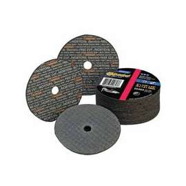 Reinforced Cut-Off Wheel, Type 1, 3 in Dia, 1/16 in Thick, 36 Grit Alum. Oxide