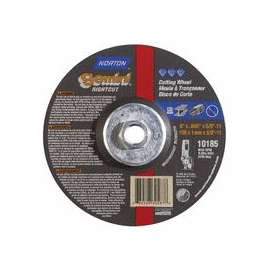 Type 27/42 Gemini RightCut Cut-Off Wheel, 6" Dia, 5/8" Arbor, 24 Grit