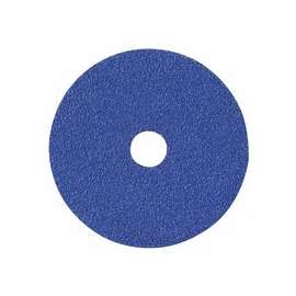Bluefire F826P Coated-Fiber Discs, Ceramic/Zirconia Alumina, 7 in Dia., 36 Grit